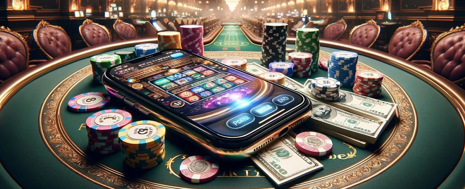 Dynamic 8k8 VIP Login Casino Background